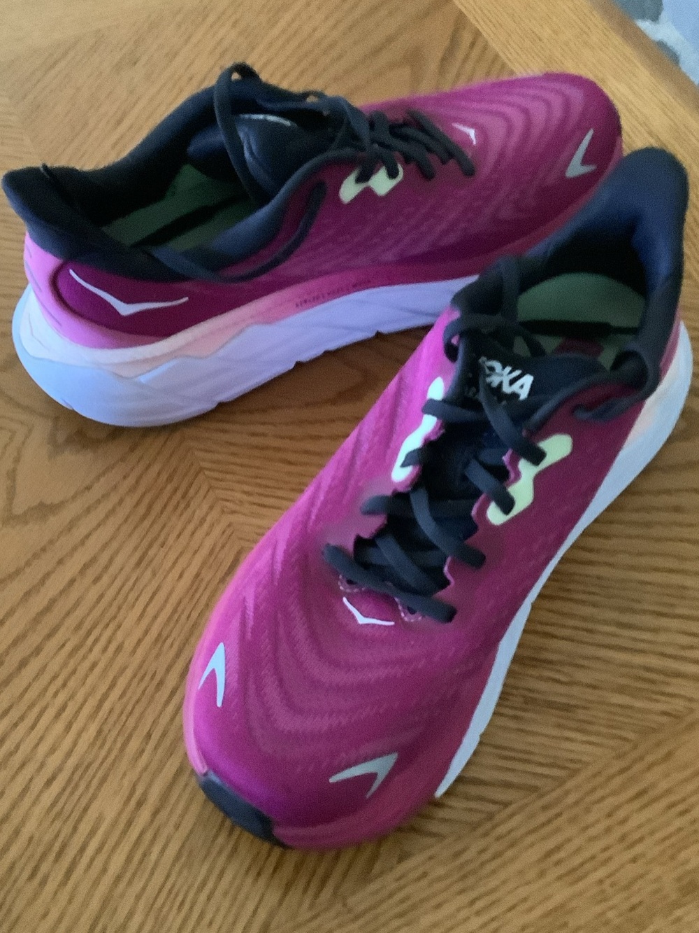 Hoka Women's Fuchsia/Pink Lightweight Running Shoes